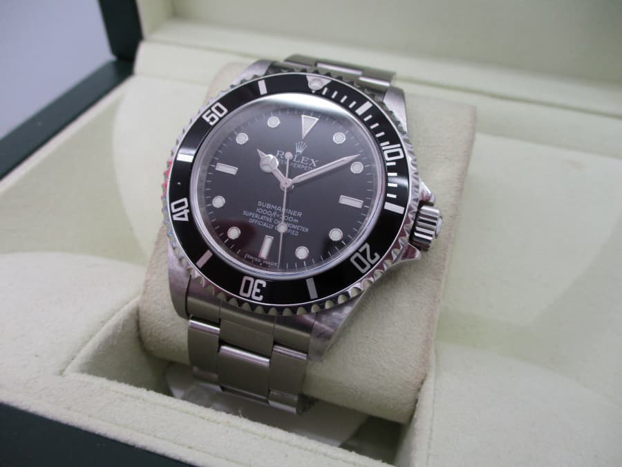 時計　ロレックス 　サブマリーナノンデイト　買取実績　【御経塚店/石川県/金沢市】 石川県金沢市にあるザ・ゴールド 御経塚店の画像1