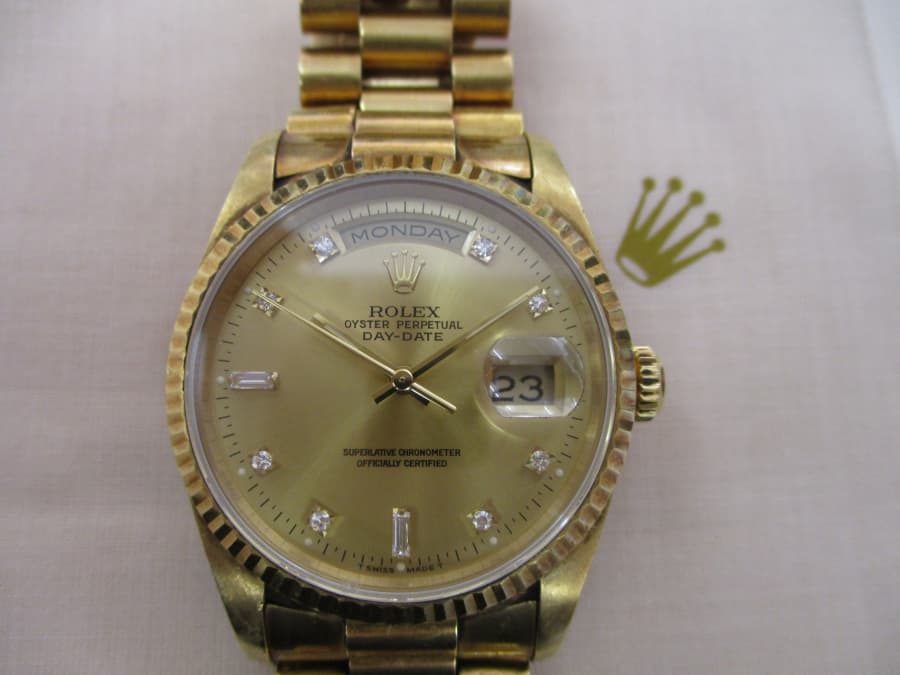 ロレックス/デイデイト18238Aの買取実績　【御経塚店/石川県/金沢市】 石川県金沢市にあるザ・ゴールド 御経塚店の画像1
