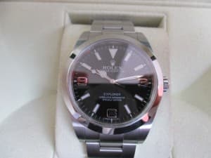 ロレックス　エクスプローラーⅠの買取実績【御経塚店/石川県/金沢市】 石川県金沢市にあるザ・ゴールド 御経塚店の画像1