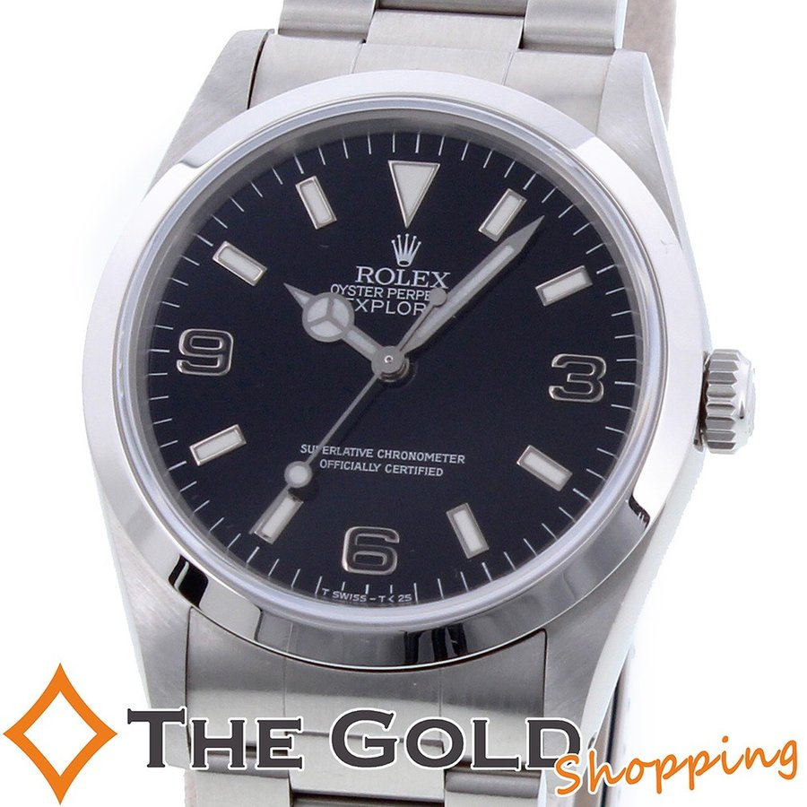 時計　ロレックス　エクスプローラーⅠ　買取実績　【御経塚店/石川県/金沢市】 石川県金沢市にあるザ・ゴールド 御経塚店の画像2