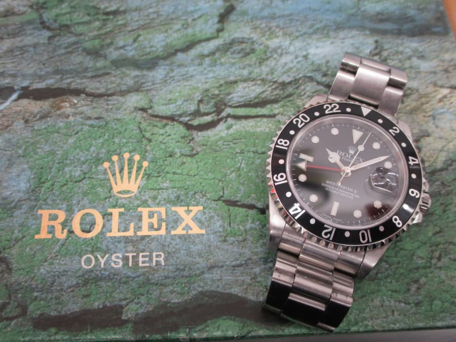 時計　ROLEX　GMTマスターⅡ　買取実績　【御経塚店/石川県/金沢市】 石川県金沢市にあるザ・ゴールド 御経塚店の画像1