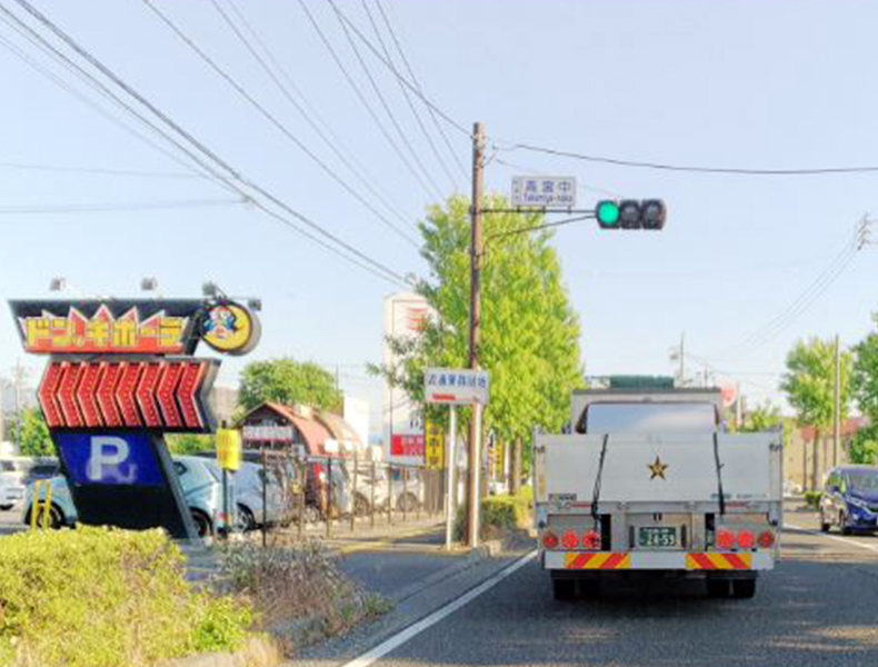 松本市内から車でお越しの場合