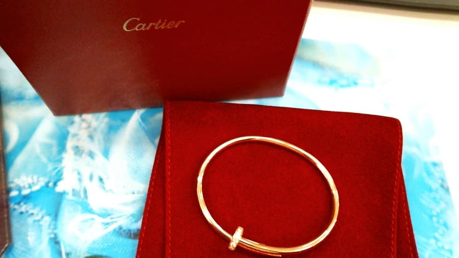 カルティエ　ジュストアンクルブレスレットの買取実績【松本村井店/松本市/長野県】 長野県松本市にあるザ・ゴールド 松本村井店の画像1