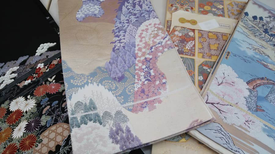 出張買取での帯・着物の買取実績【松本村井店/長野県/松本市】 長野県松本市にあるザ・ゴールド 松本村井店の画像1