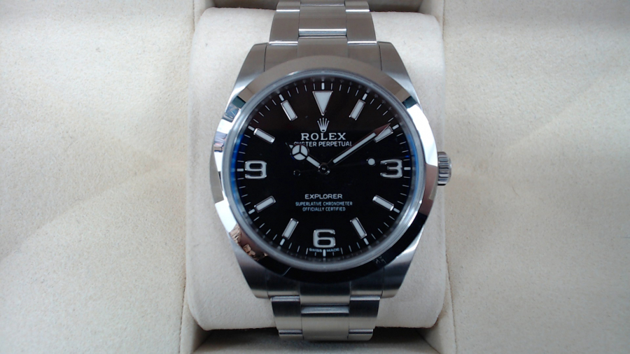 ロレックス　エクスプローラーⅠの買取実績【松本村井店/長野県/松本市】 長野県松本市にあるザ・ゴールド 松本村井店の画像1