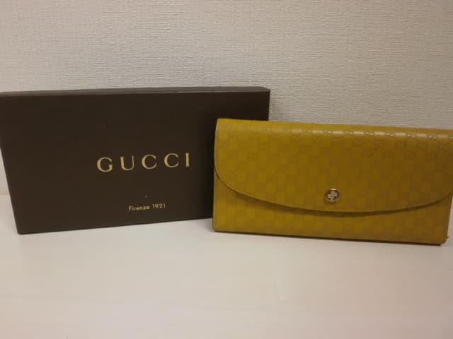 GUCCI　長財布の買取実績【白石本通店】 北海道札幌市にあるザ・ゴールド 白石本通店の画像1