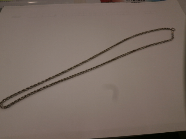 プラチナネックレスの買取実績【金沢玉鉾店/石川県/金沢市】 石川県金沢市にあるザ・ゴールド 金沢玉鉾店の画像1