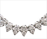 ダイヤ Pt850 ネックレス